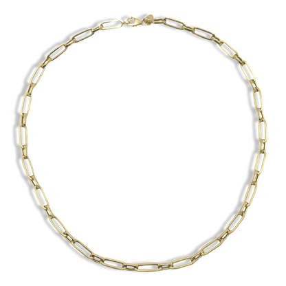 Chunky Paperclip 2 Link Necklace 18”