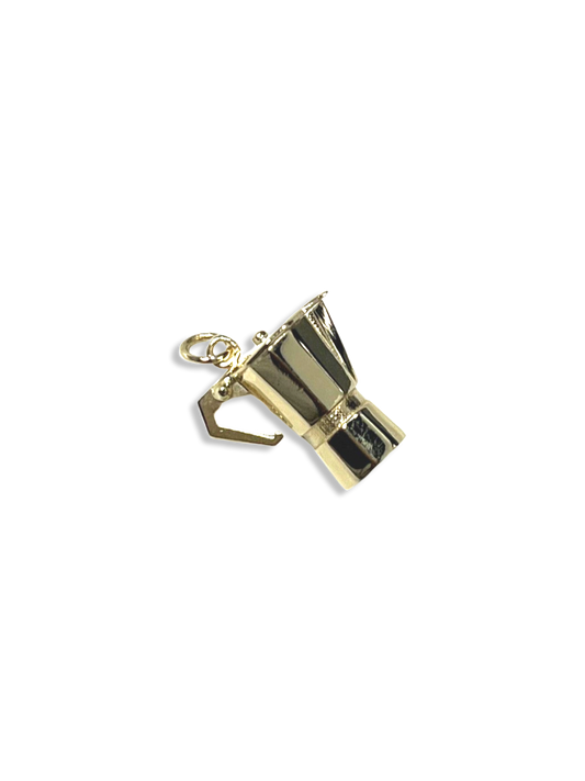 Mini 14K Cafecito Charm Pendant