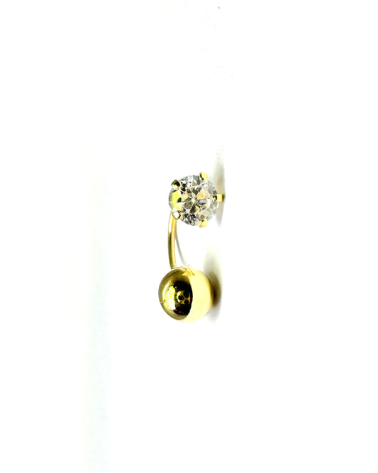 Diamond Ball earring